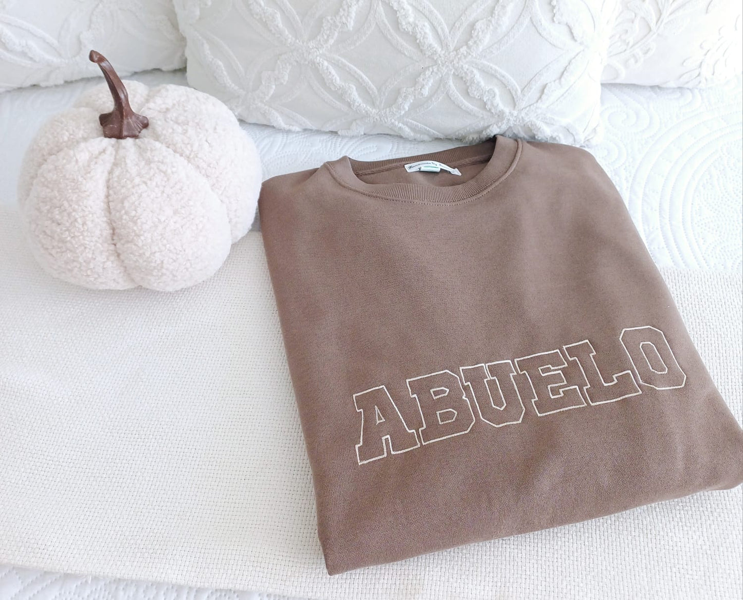 Sudadera adulto bordada