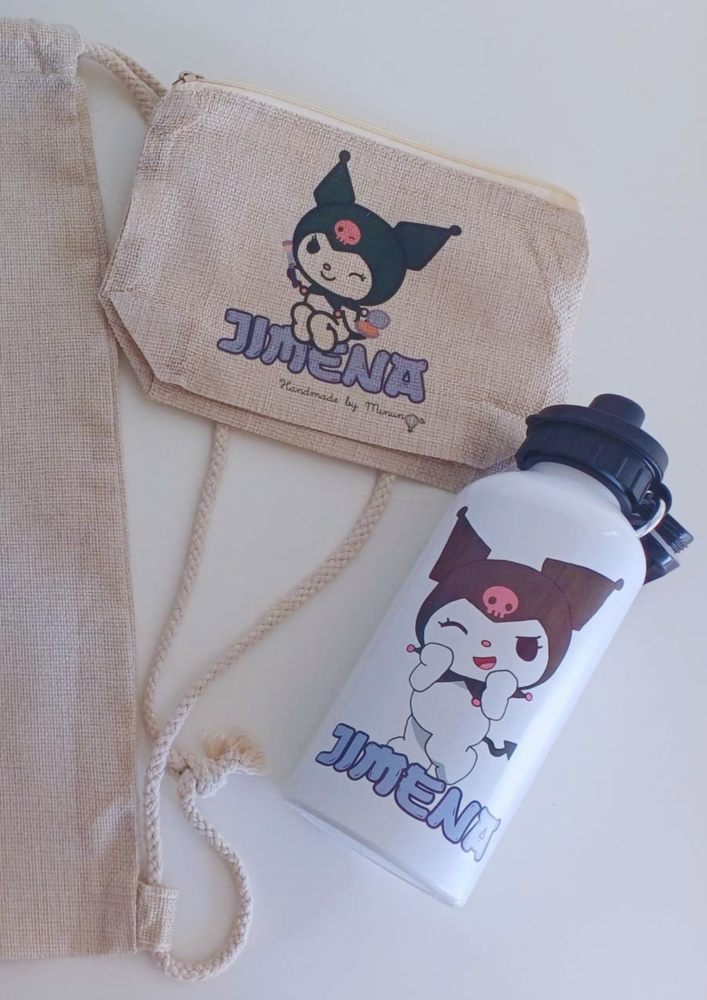 Neceser lino personalizado