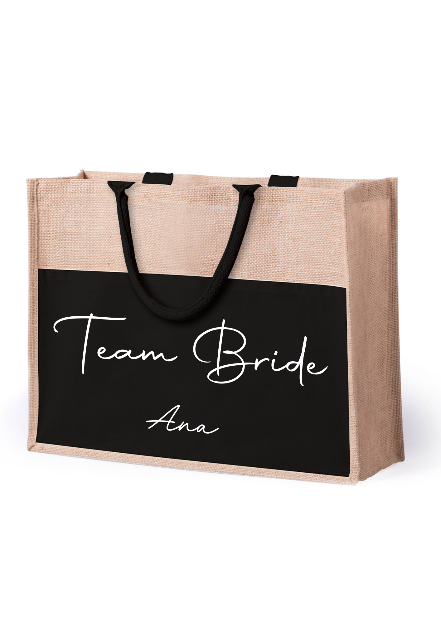 Bolso yute personalizado