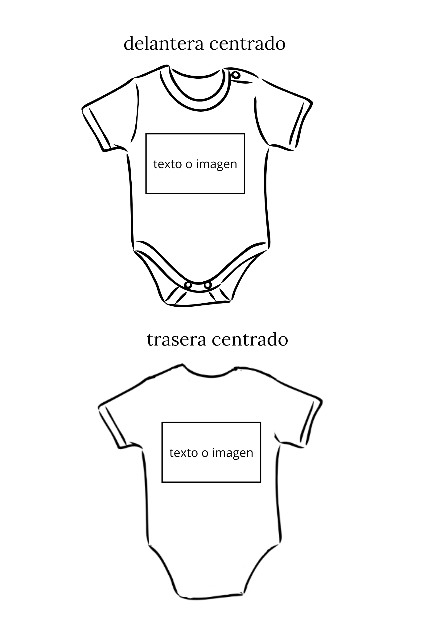 body bebe personalizado