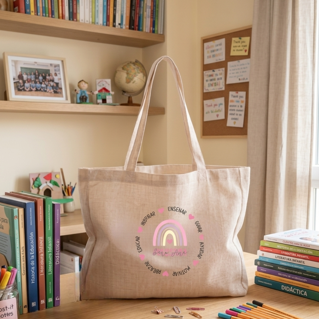 Bolso tote grande especial maestros