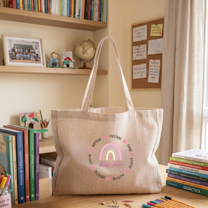 Bolso tote grande especial maestros