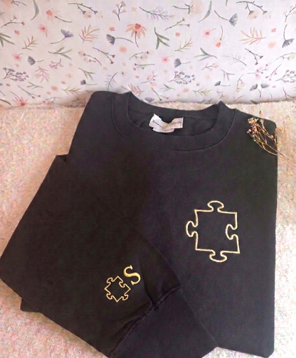 Besticktes Sweatshirt Papa