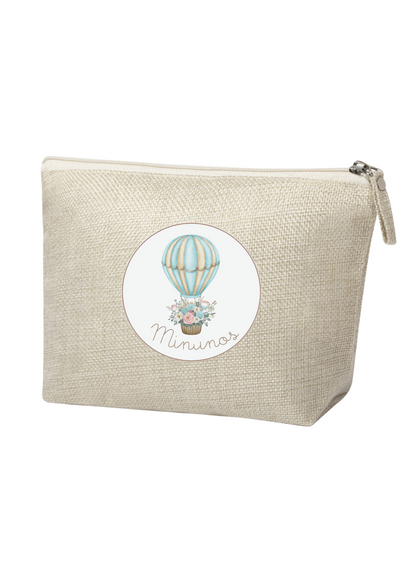 Neceser lino personalizado