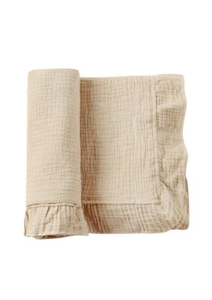 Toquilla bebé bordada