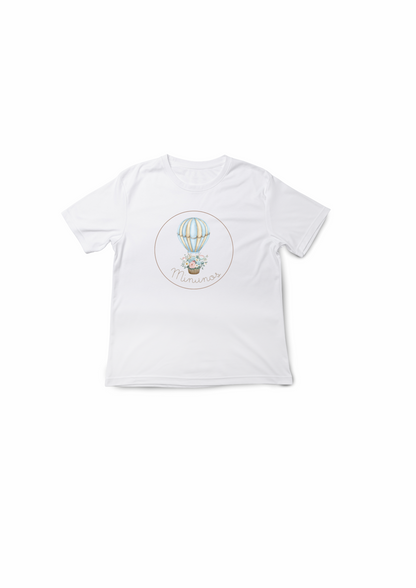 Camiseta infantil personalizada manga corta