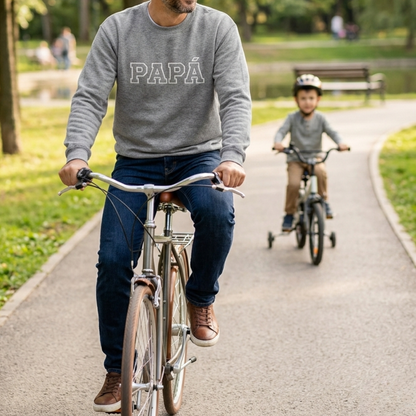 Sudadera bordada Papá