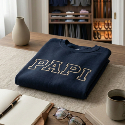 Sudadera bordada Papá