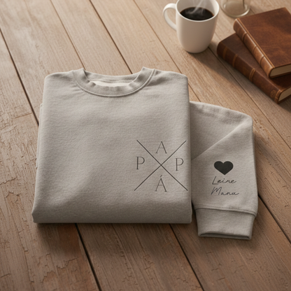 Sudadera estampada Papá