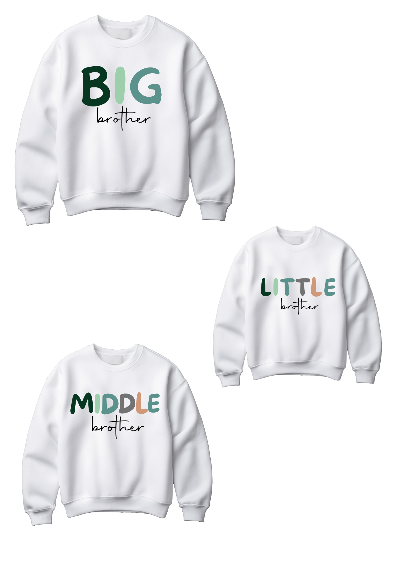 Pack Sudaderas Hermanos/as o Primos