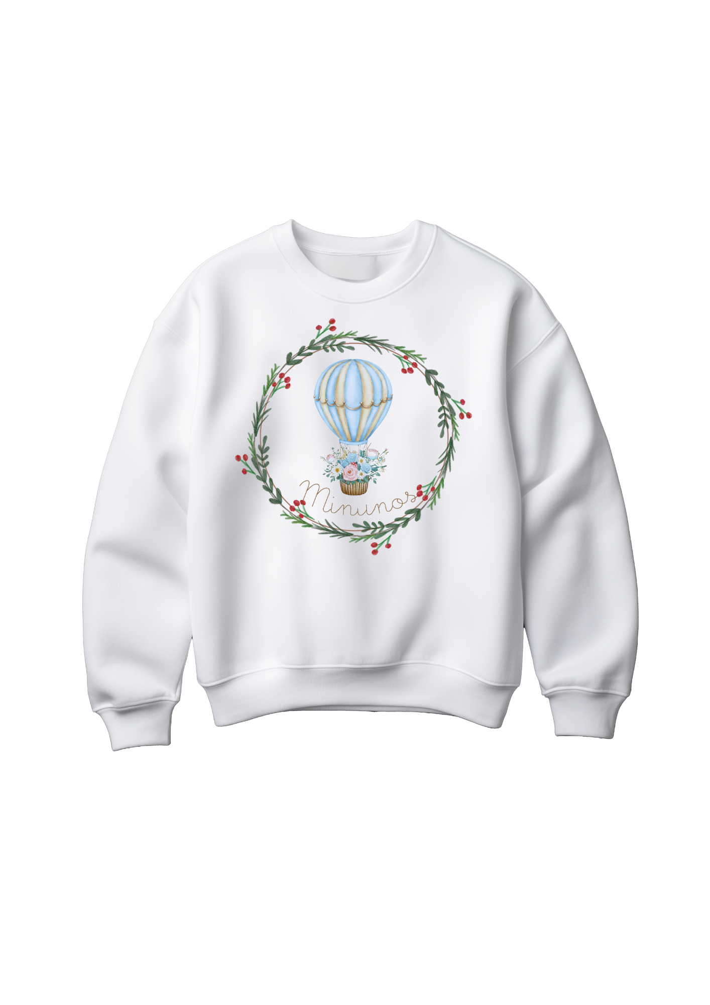 Sudadera bordada adulto Navidad