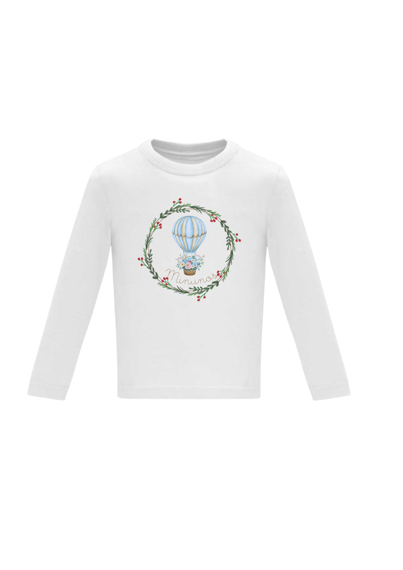 Camisetas niños manga larga Navidad