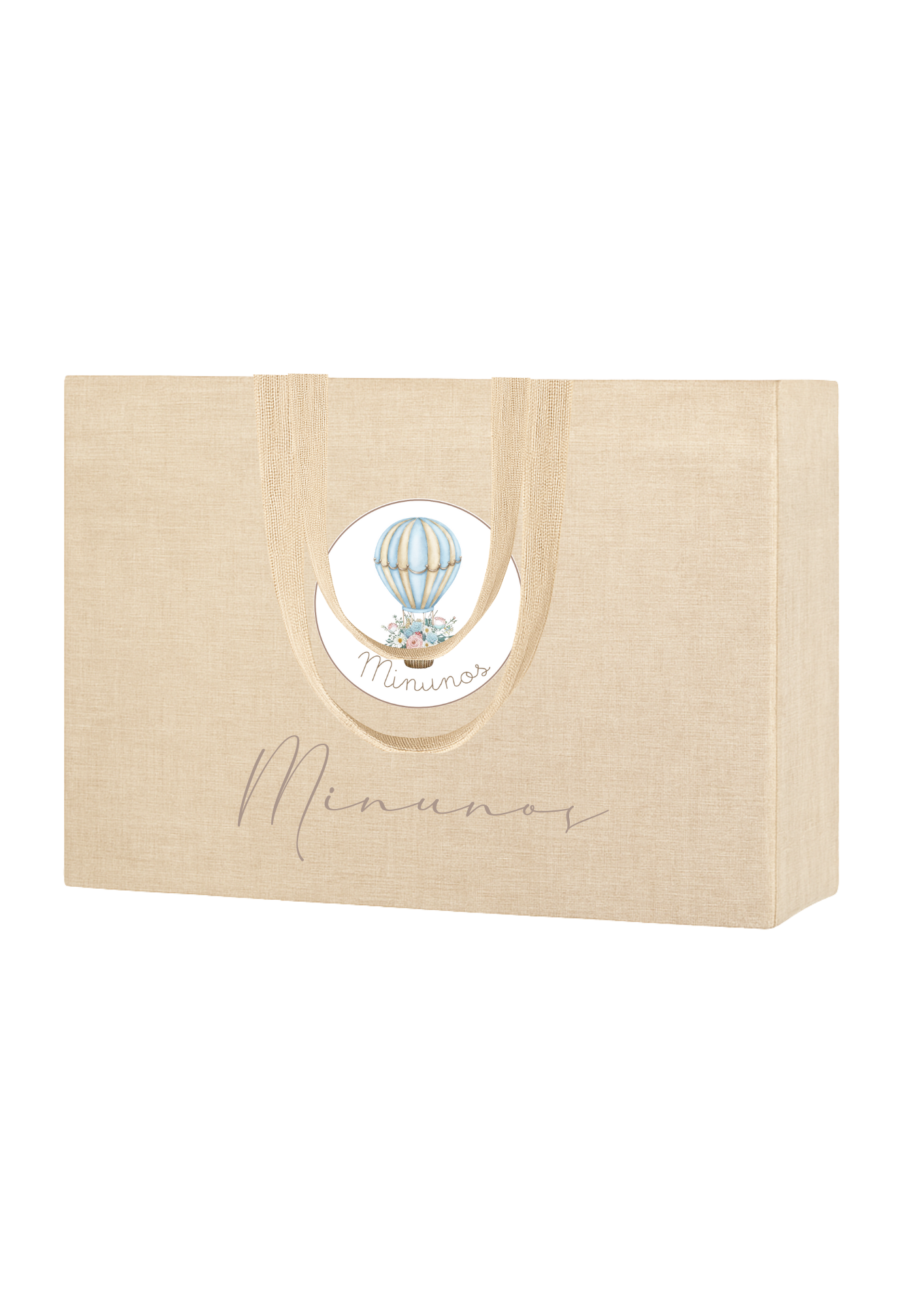Bolso lino grande personalizado