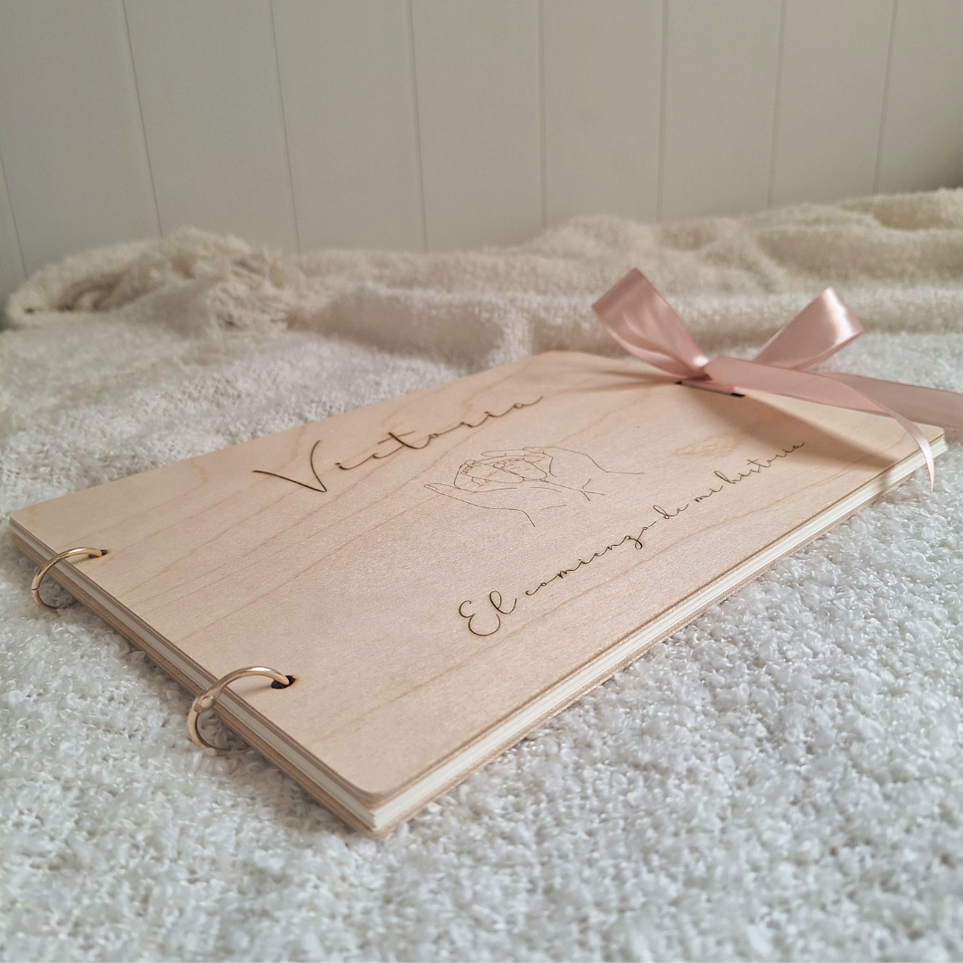 Álbum madera personalizado