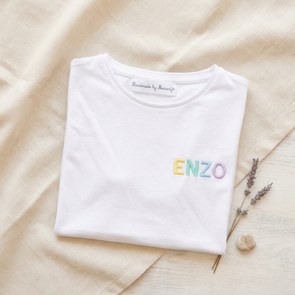 Camiseta infantil manga corta