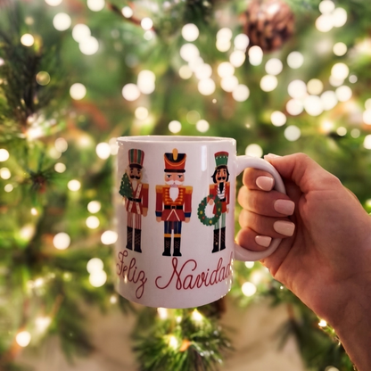 Personalisierte Weihnachtstasse