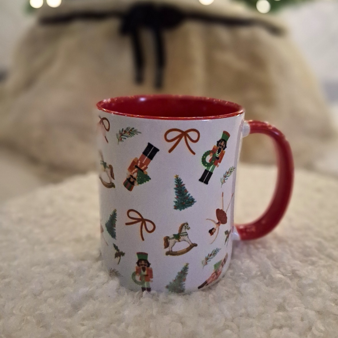 Personalisierte Weihnachtstasse