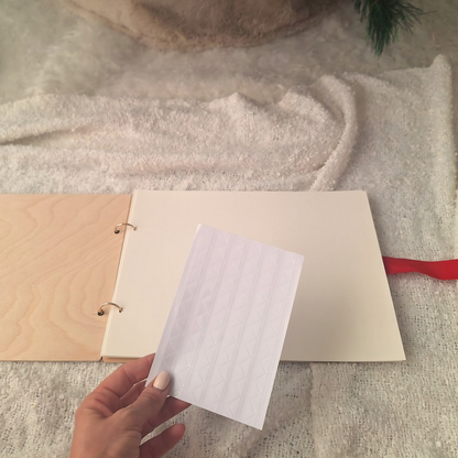 Álbum madera personalizado Navidad