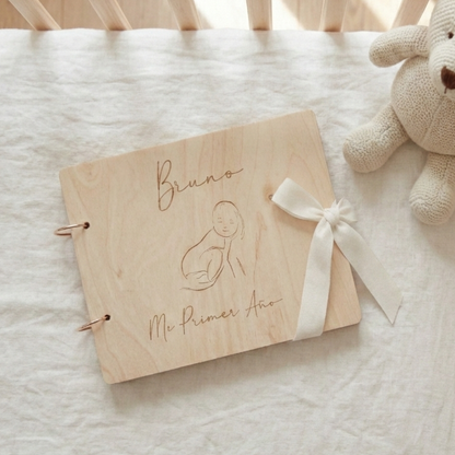 Álbum madera especial bebés