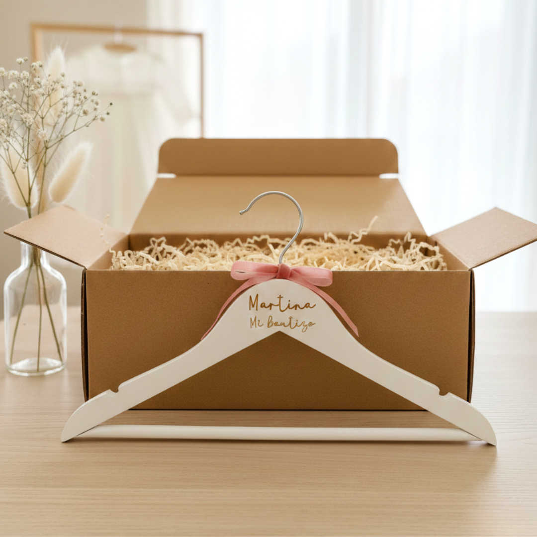 Percha para evento personalizada