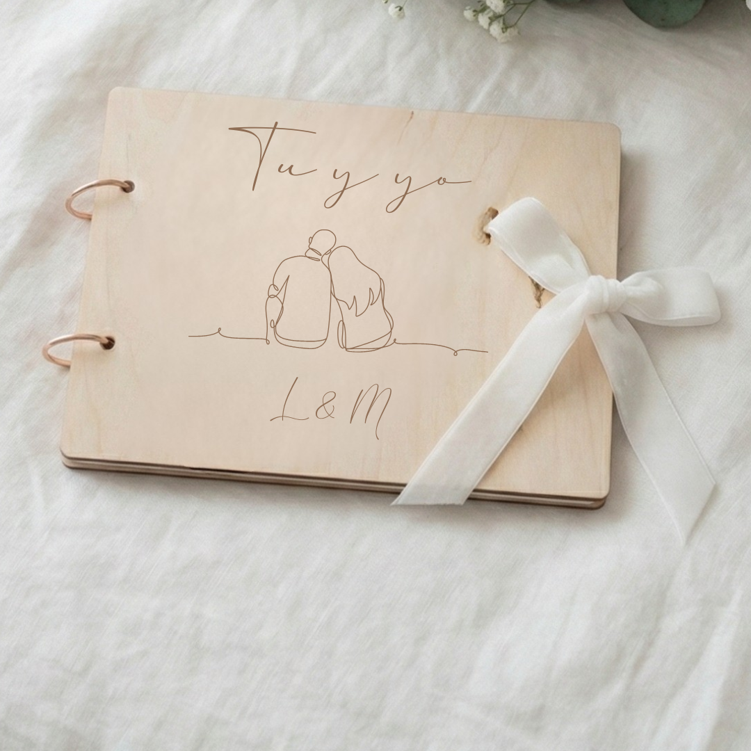Álbum madera personalizado
