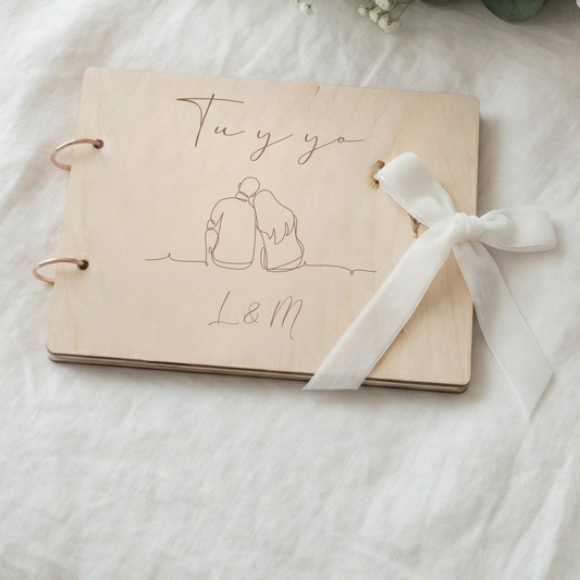 Álbum madera personalizado
