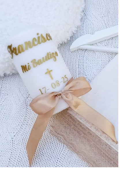 Vela personalizada Bautizo