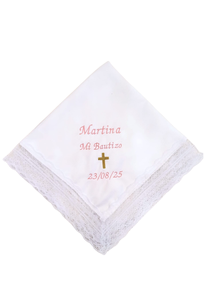 Pañuelo bordado especial eventos