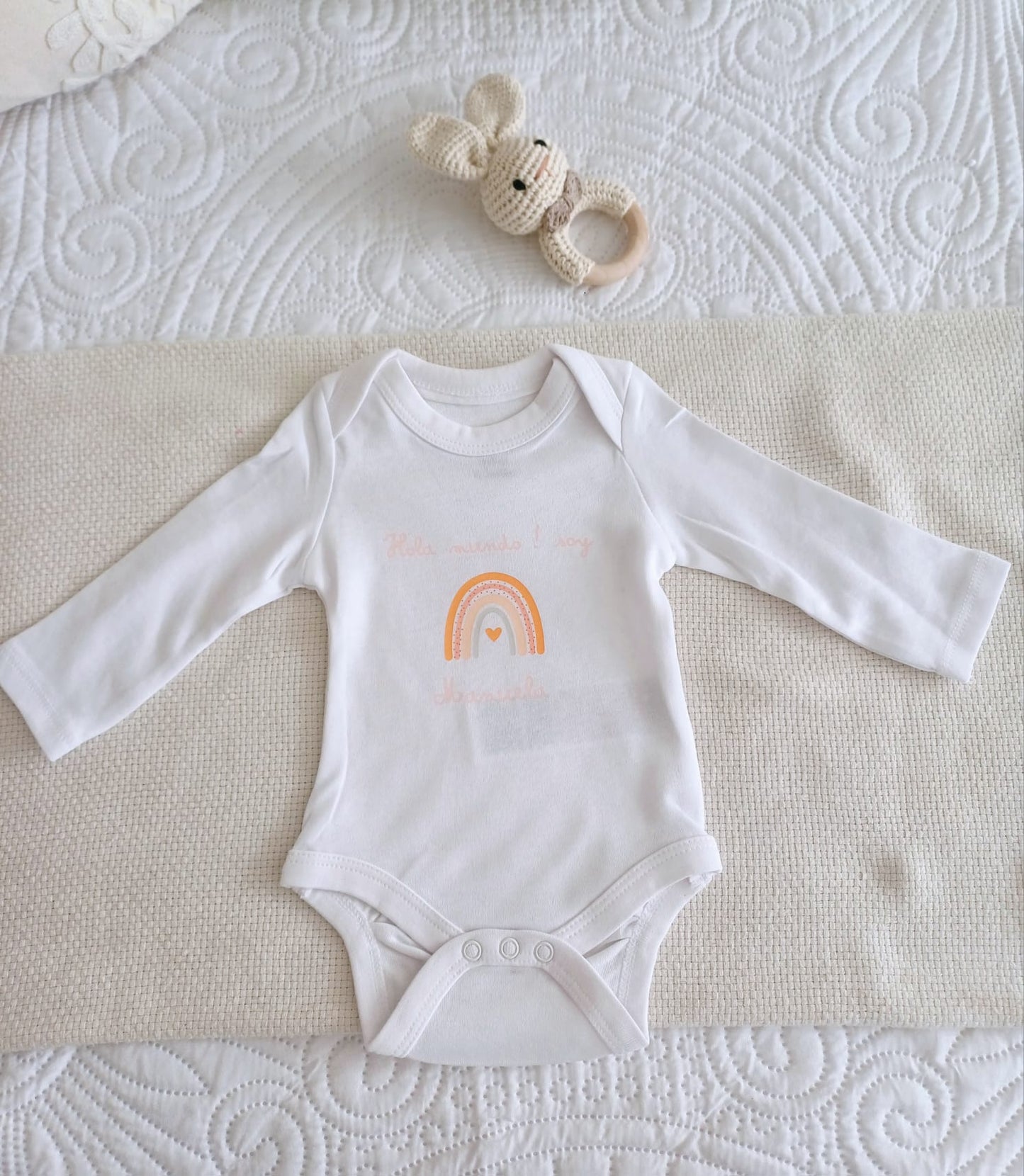 body bebe personalizado