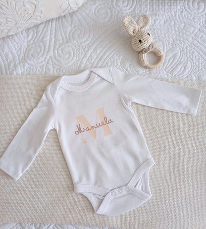 body bebe personalizado