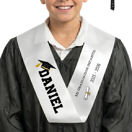 Estola graduación personalizada