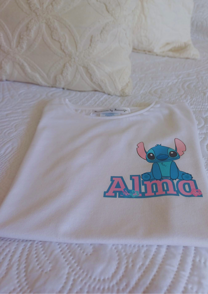 Camiseta infantil personalizada manga corta