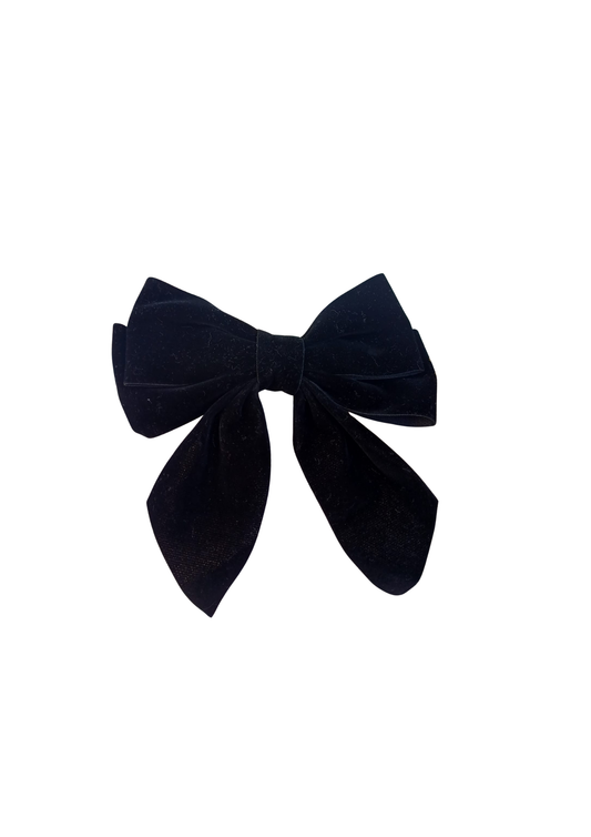 Lazo terciopelo con nombre bordado