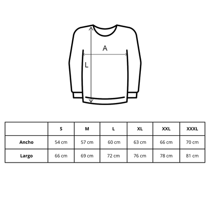 Sudadera bordada Papá