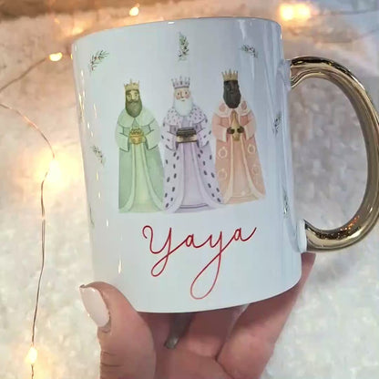 Personalisierte Weihnachtstasse