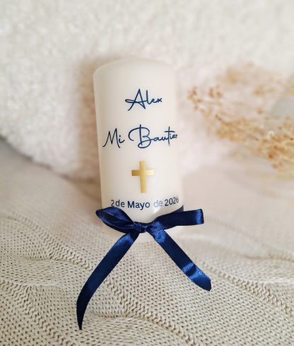 Vela personalizada Bautizo