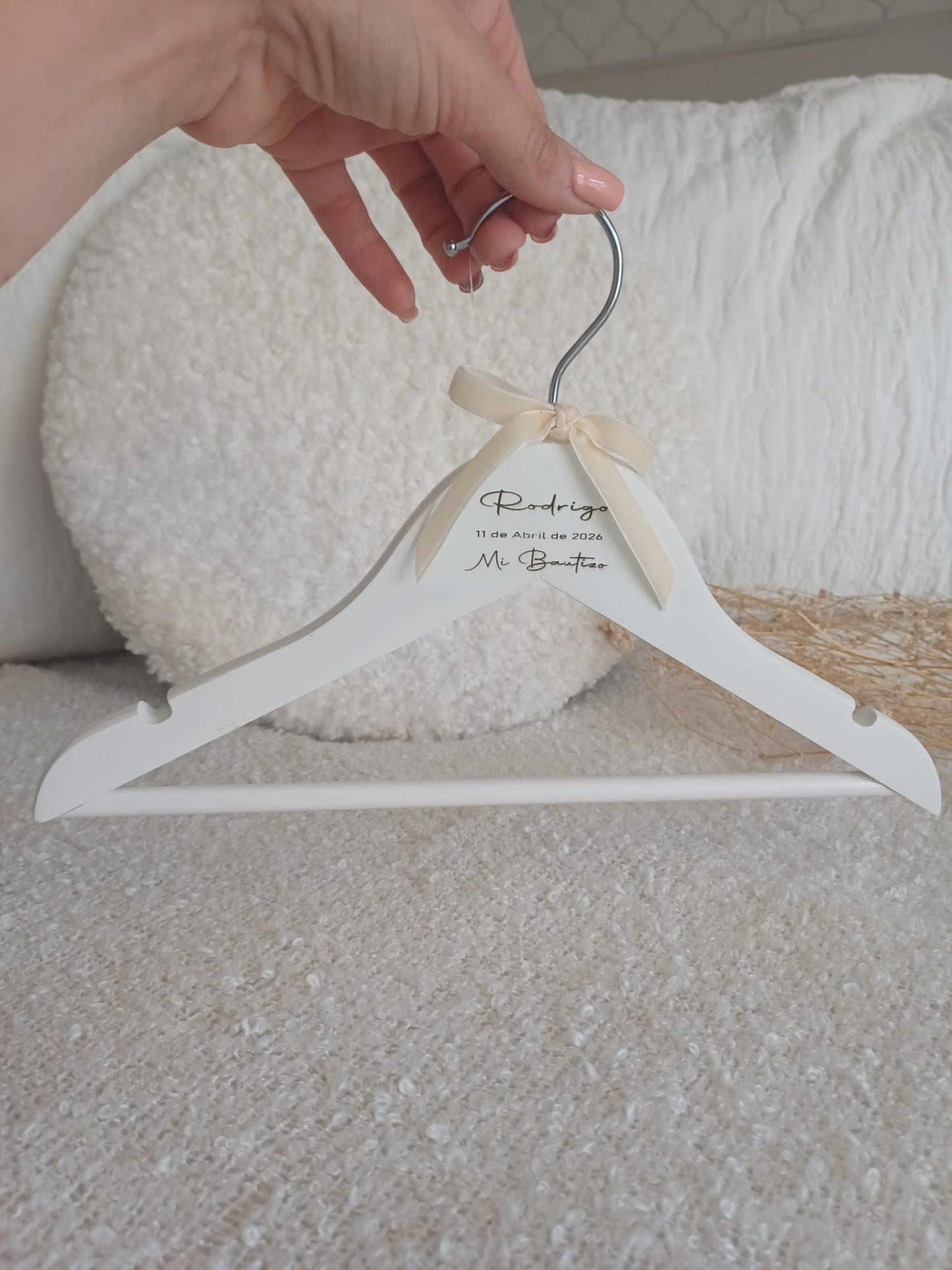 Percha para evento personalizada